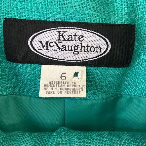 Vintage Kate McNaughton Suit Set Skirt and Blazer size 6 - Picture 3 of 16